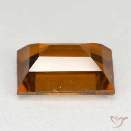 Granada Hessonita Laranja Médio Natural 2.23ct, baguete, VVS-VS