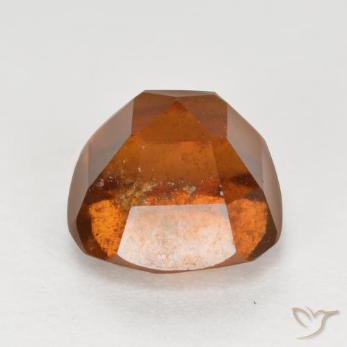 granada hessonita âmbar laranja Natural 2.41ct, Almofada, SI