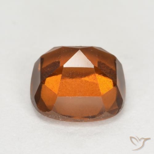 granada hessonita Laranja médio-escuro Natural 2.31ct, Almofada, VS