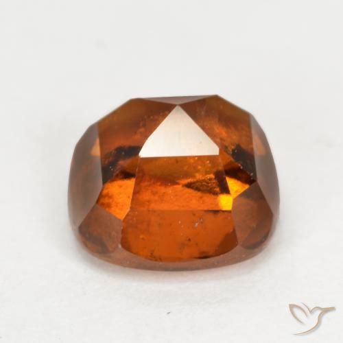 granada hessonita fogo laranja Natural 2.42ct, Almofada, VS-SI