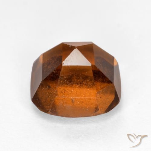 granada hessonita laranja avermelhado Natural 2.03ct, Corte Octógono / Esmeralda, VS-SI