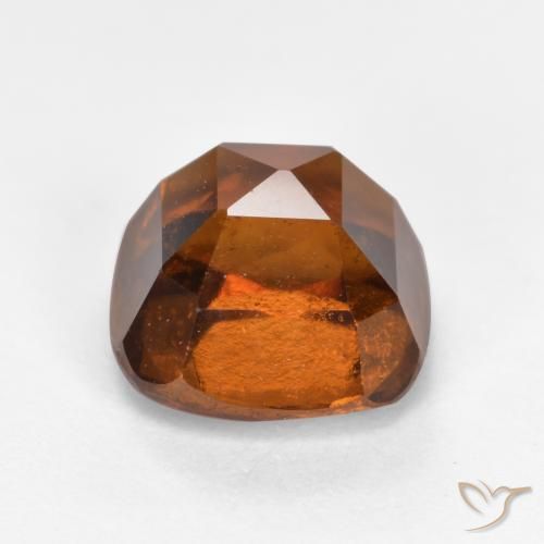 granada hessonita âmbar laranja Natural 2.43ct, Almofada, VS-SI