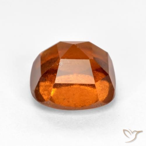granada hessonita âmbar laranja Natural 2.33ct, Almofada, SI