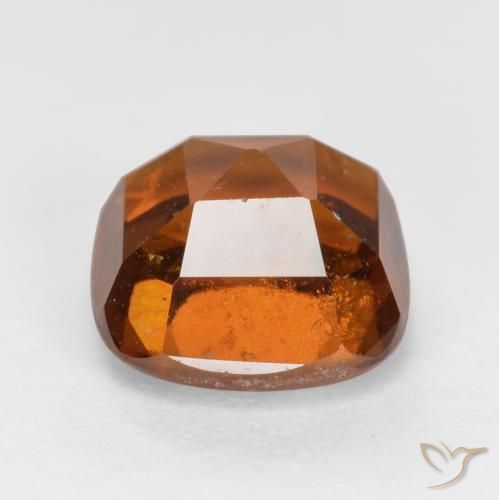 granada hessonita Laranja escuro Natural 2.30ct, Almofada, VS-SI