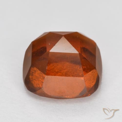 granada hessonita fogo laranja Natural 2.18ct, Almofada, VS-SI