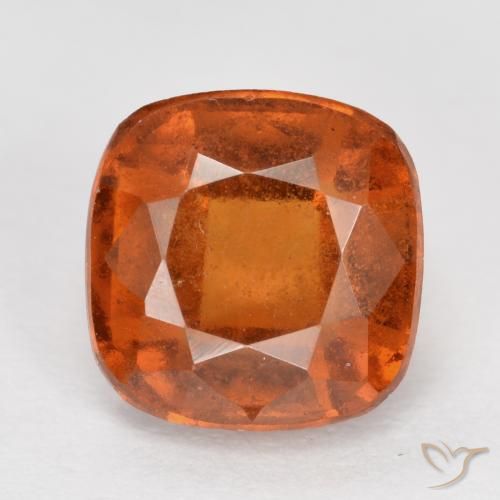 2.23ct Natural Laranja Médio granada hessonita, Almofada, VS-SI