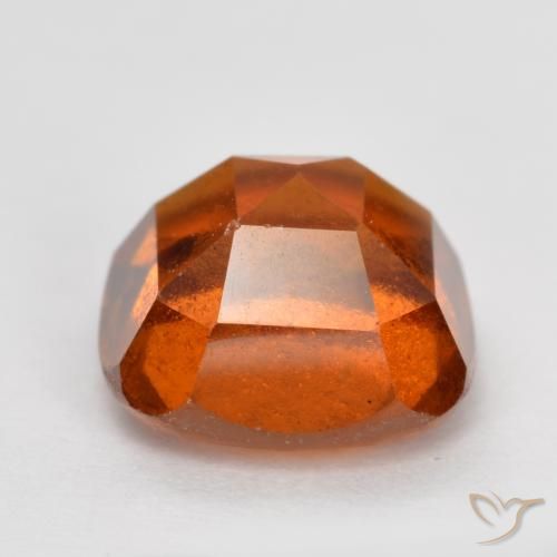 granada hessonita Laranja Médio Natural 2.23ct, Almofada, VS-SI