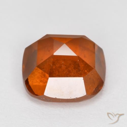 granada hessonita âmbar laranja Natural 2.02ct, Almofada, SI