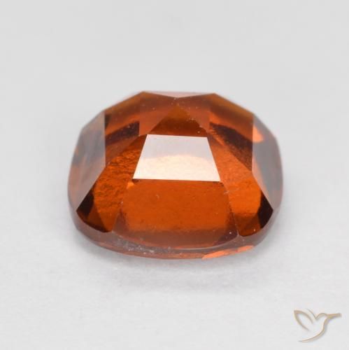 granada hessonita laranja avermelhado Natural 1.94ct, Almofada, VS-SI