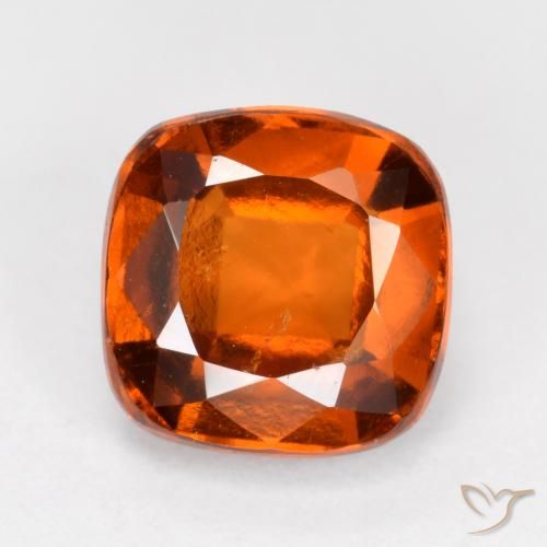 2.24ct Natural Laranja Médio granada hessonita, Almofada, VS-SI