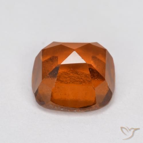 granada hessonita âmbar laranja Natural 2.05ct, Almofada, VS