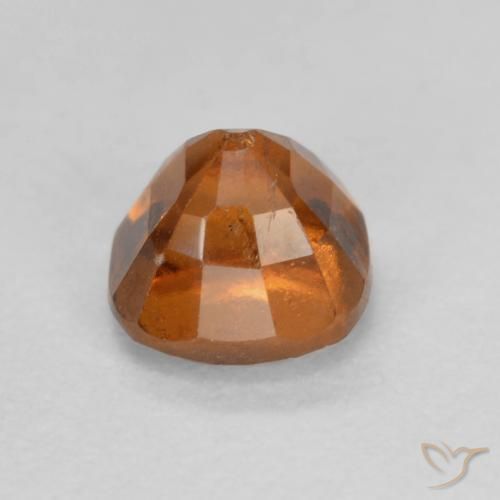 granada hessonita Laranja Profundo Natural 1.00ct, Almofada, SI