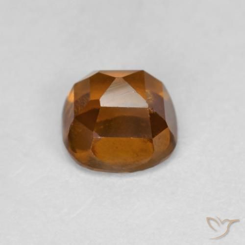 granada hessonita terra laranja Natural 0.90ct, Almofada, SI