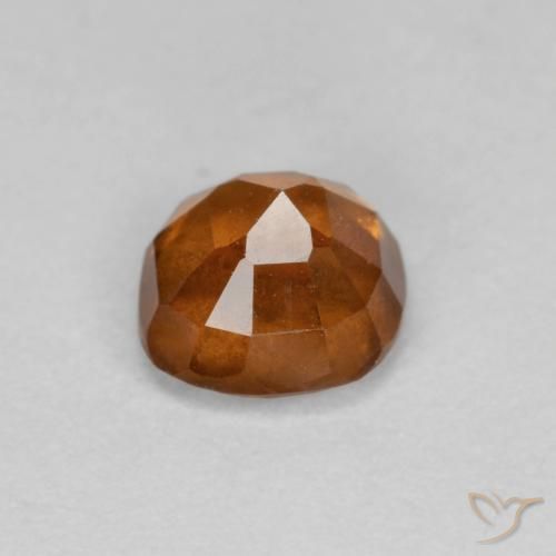 granada hessonita terra laranja Natural 0.88ct, Almofada, SI