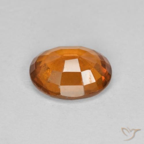 granada hessonita Laranja Profundo Natural 1.85ct, oval, VS-SI