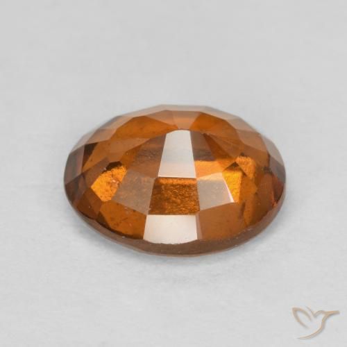 granada hessonita âmbar laranja Natural 2.28ct, oval, VS
