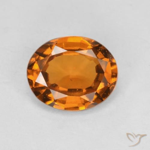 1.69ct Natural Laranja Médio granada hessonita, oval, VS