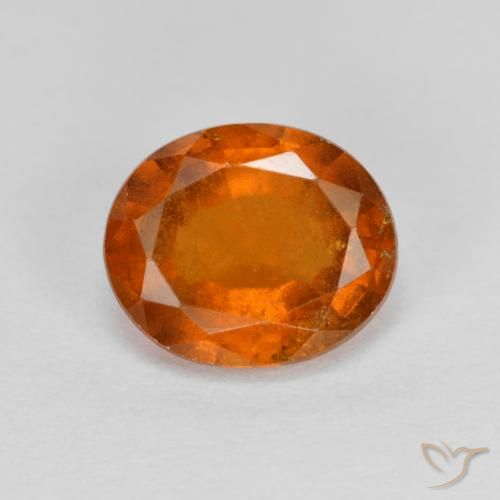 granada hessonita Laranja Médio Natural 1.76ct, oval, VS-SI