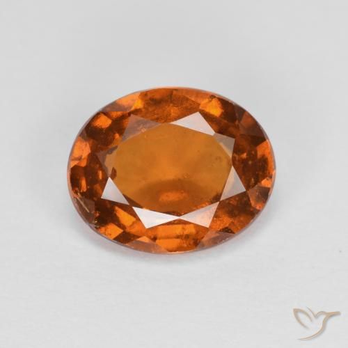 1.97ct Natural Laranja Médio granada hessonita, oval, VS-SI