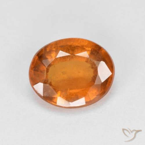 2.14ct Natural Laranja Médio granada hessonita, oval, VS-SI