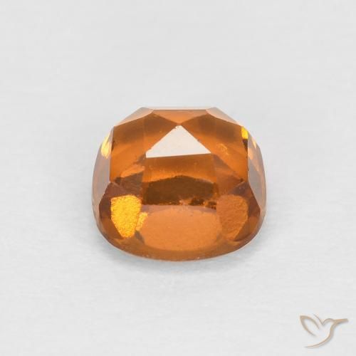 granada hessonita Laranja Médio Natural 0.90ct, Almofada, SI
