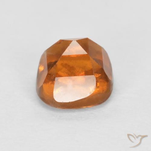 granada hessonita Laranja médio-escuro Natural 1.01ct, Almofada, SI