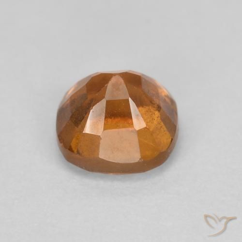 granada hessonita Laranja amarelado Natural 0.97ct, Almofada, SI