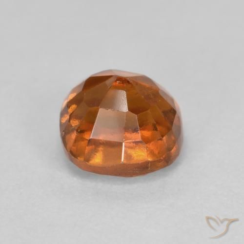 granada hessonita Laranja médio-escuro Natural 1.05ct, Almofada, SI