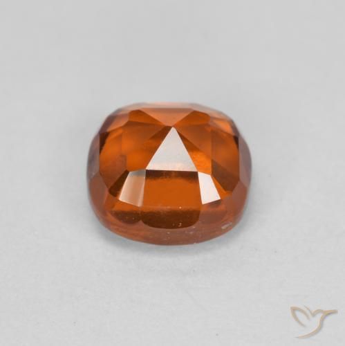 granada hessonita âmbar laranja Natural 1.49ct, Almofada, VS