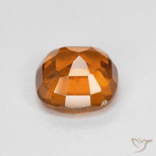 granada hessonita fogo laranja Natural 1.34ct, Almofada, VS-SI