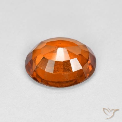 granada hessonita Laranja médio-escuro Natural 2.45ct, oval, VVS-VS