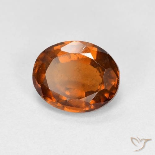 granada hessonita âmbar laranja Natural 1.89ct, oval, VS