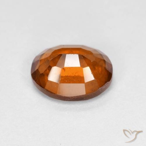 granada hessonita âmbar laranja Natural 1.89ct, oval, VS
