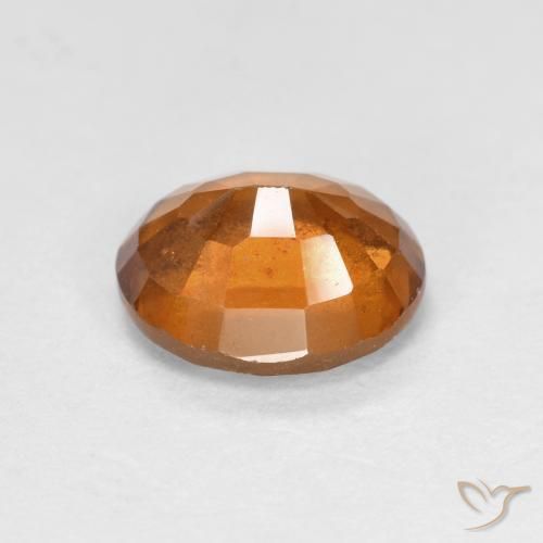 granada hessonita Laranja Profundo Natural 2.07ct, oval, VS