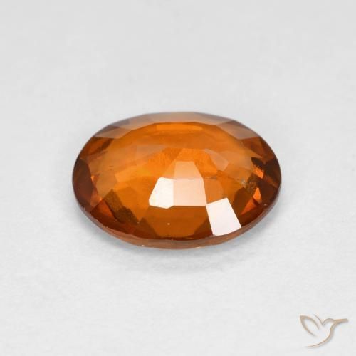 granada hessonita Laranja Médio Natural 1.56ct, oval, VS