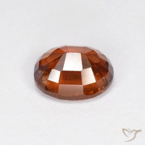 granada hessonita Laranja escuro Natural 1.43ct, oval, VS-SI