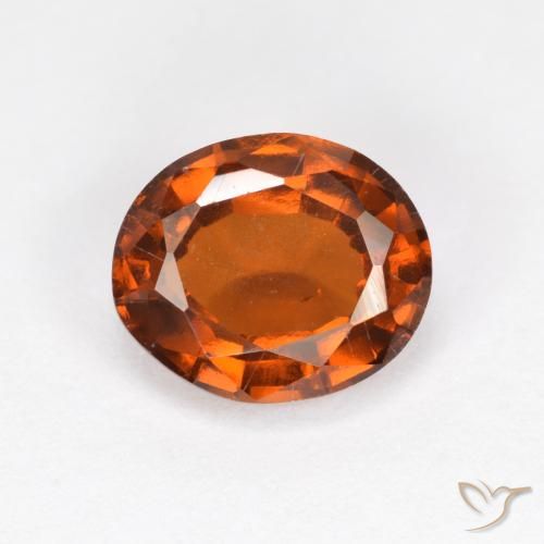 2.23ct Natural âmbar laranja granada hessonita, oval, VS-SI