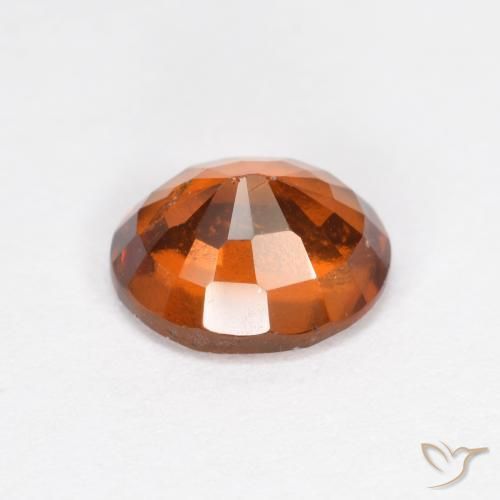 granada hessonita laranja avermelhado Natural 1.70ct, oval, VS-SI