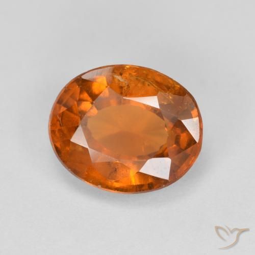 granada hessonita Laranja Médio Natural 2.60ct, oval, VS-SI