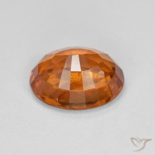 granada hessonita Laranja Médio Natural 2.60ct, oval, VS-SI