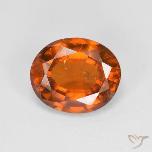 2.54ct Natural Laranja Médio granada hessonita, oval, VS-SI