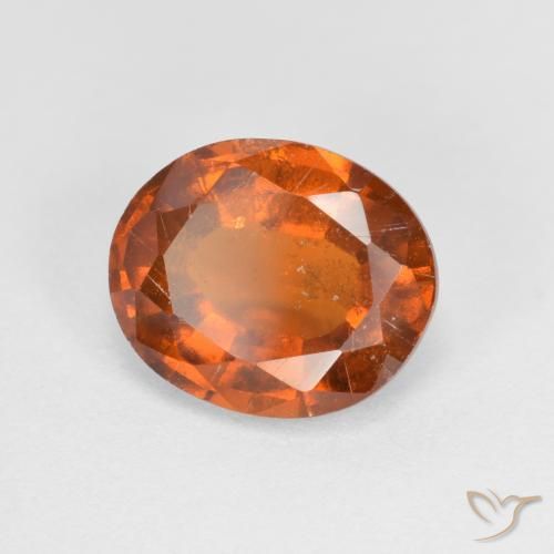 granada hessonita Laranja Médio Natural 2.54ct, oval, VS-SI