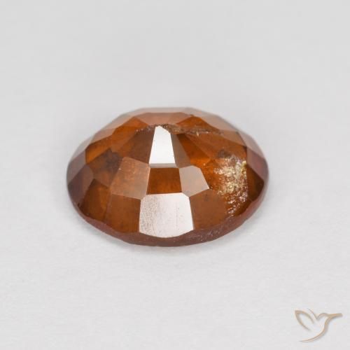 granada hessonita âmbar laranja Natural 2.19ct, oval, VS-SI