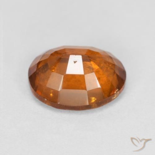 granada hessonita Laranja Profundo Natural 1.66ct, oval, VS-SI