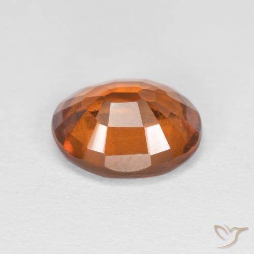granada hessonita Laranja Profundo Natural 1.82ct, oval, VS