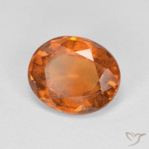 granada hessonita Laranja Médio Natural 2.05ct, oval, VS