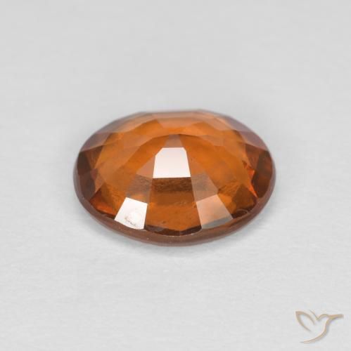 granada hessonita Laranja Médio Natural 1.42ct, oval, VS