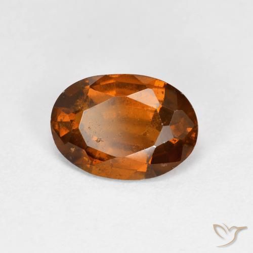 granada hessonita Laranja escuro Natural 1.79ct, oval, VS-SI