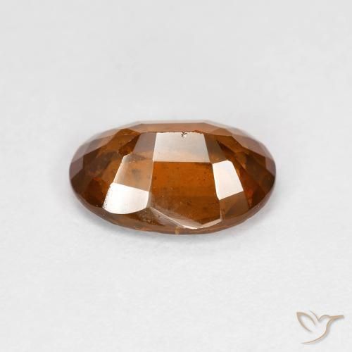 granada hessonita Laranja escuro Natural 1.79ct, oval, VS-SI