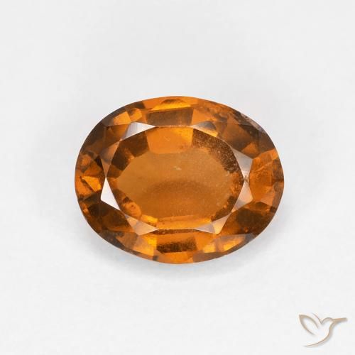 1.24ct Natural Laranja Médio granada hessonita, oval, VS